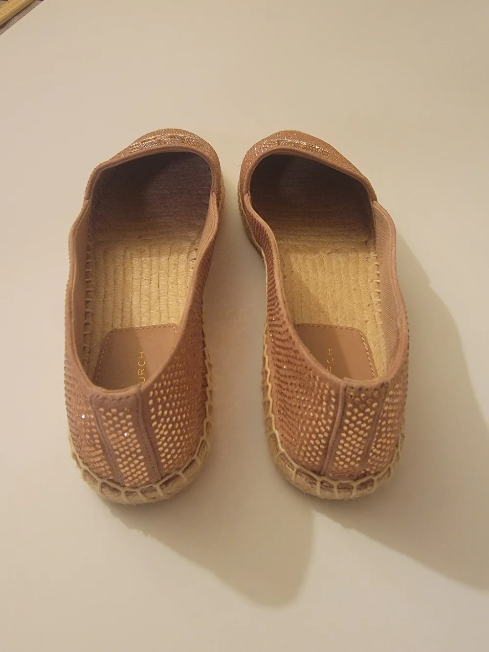 Tory Burch metallic gold
